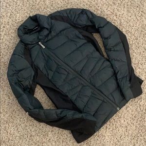Asymmetrical-Zip Puffer Jacket